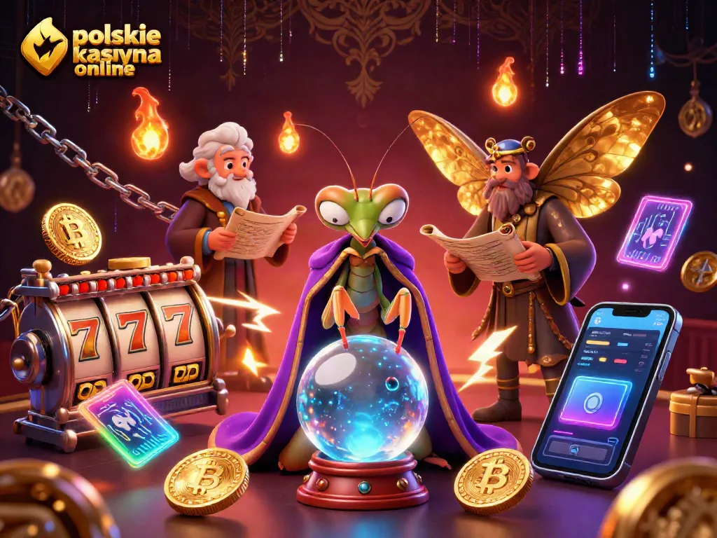 Experience vibrant action at polskie kasyna online with a mystical fortune teller and captivating game elements.