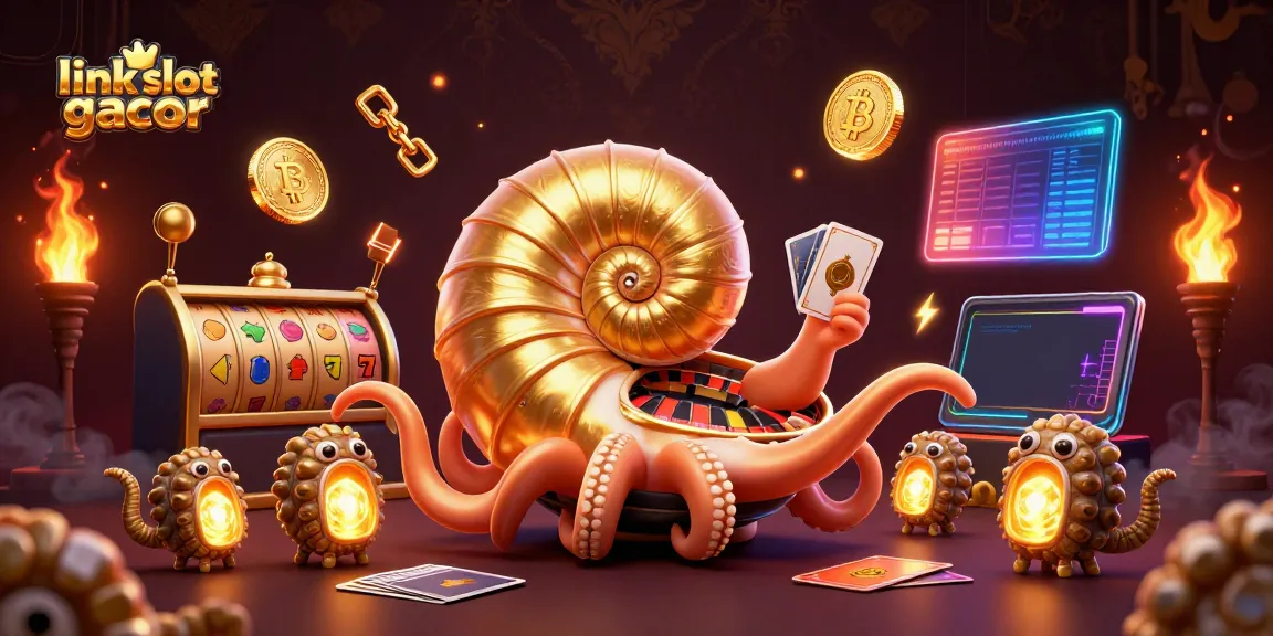 Optimalkan peluang menang dengan link slot gacor di Kuda55, simbol jackpot dan koin cryptocurrency disajikan secara menarik.