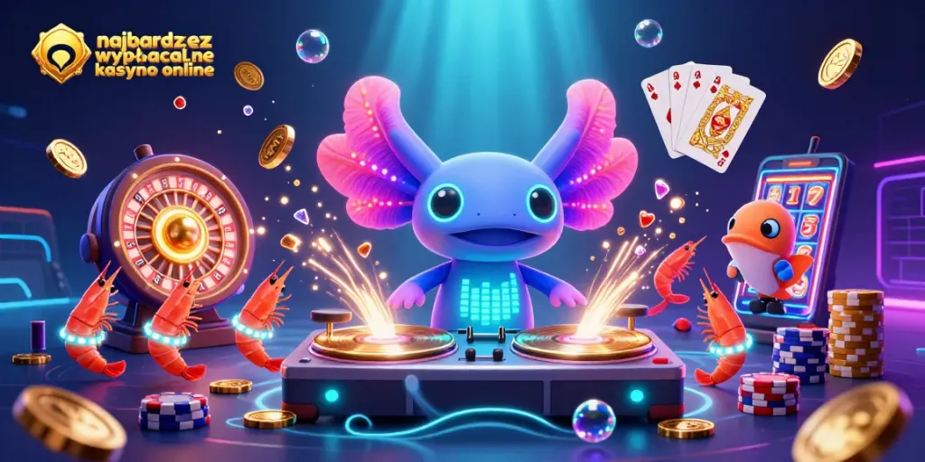 Experience the excitement of najbardziej wypłacalne kasyno online with vibrant characters and dazzling casino elements.