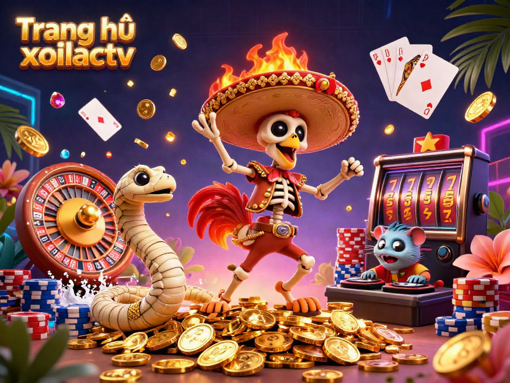 Celebrate victories on Trang chủ xoilactv with captivating 3D animations and dazzling gambling elements.