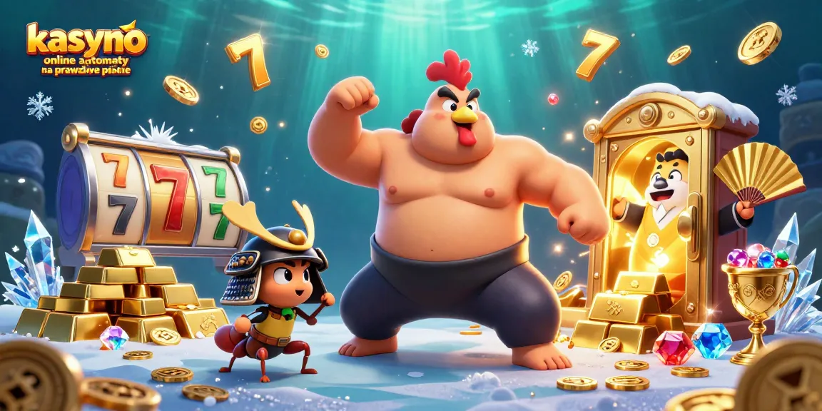 Experience thrilling action with kasyno online automaty na prawdziwe pieniądze in this vibrant 3D illustration.