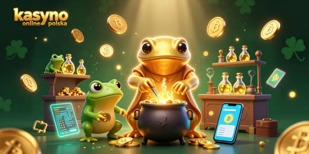 Engage with kasyno online polska's thrilling experience as a golden salamander alchemist brews riches.