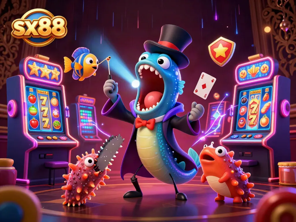 Sx88 brings excitement to the casino scene with vibrant symbols and an enchanting performance.