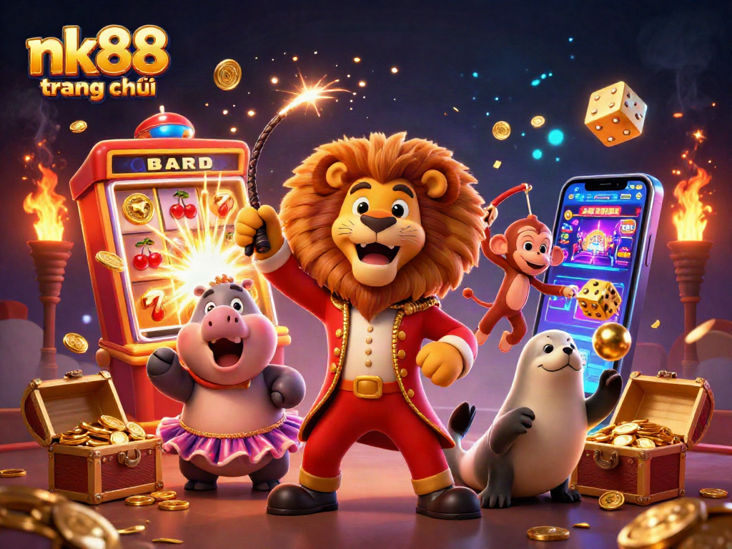 Experience thrilling games on nk88 trang chủ with vibrant characters, jackpots, and casino excitement.