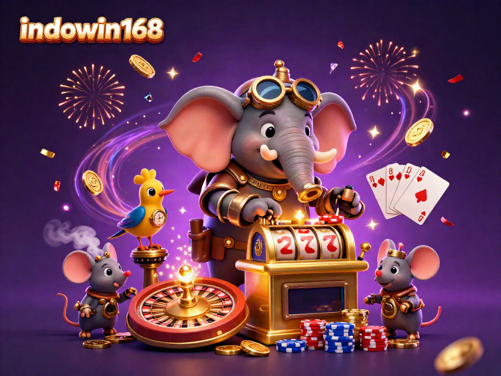 Indowin168 menyajikan pengalaman bermain kasino dengan elemen slot dan pencahayaan yang menawan.