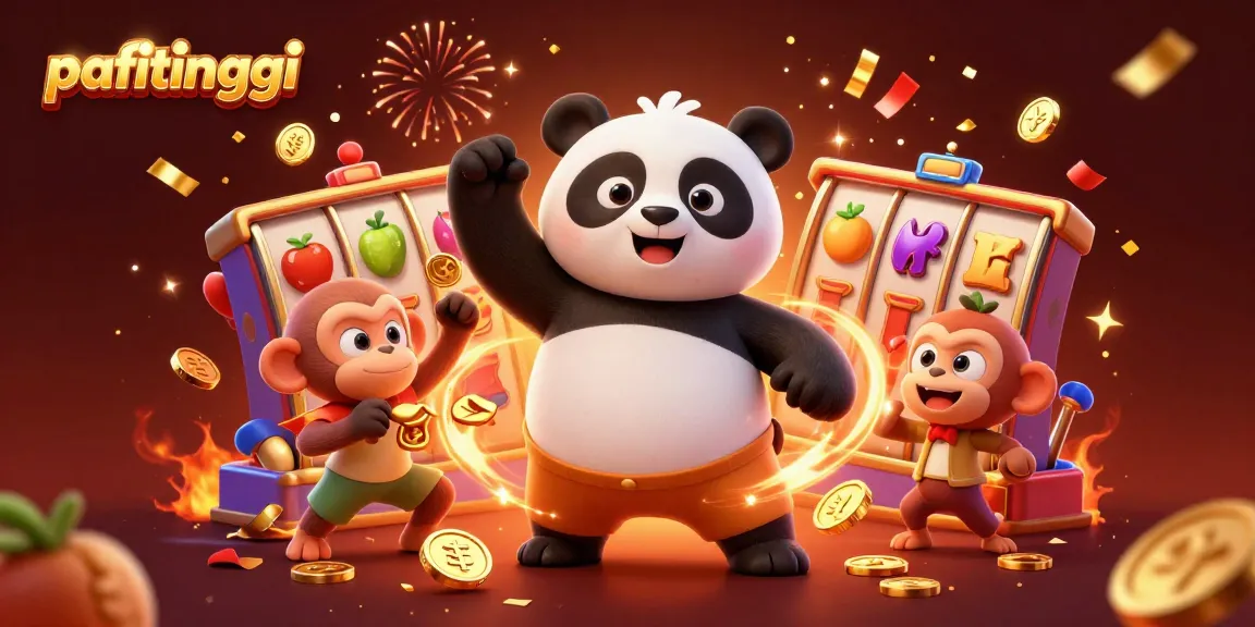 Permainan slot mempesona di pafitinggi dengan panda dan karakter menghibur lainnya